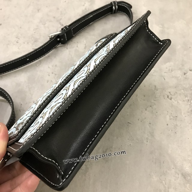 Burberry專門店新款精巧斜背包 巴寶莉品牌Horseferry印花女士肩背包 yxb1162